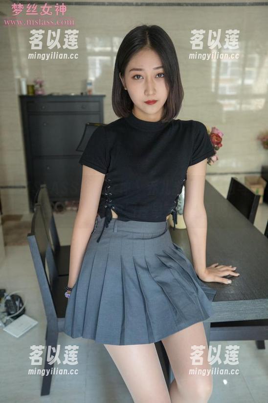 MSLASS梦丝女神-乔儿 MSLASS梦丝女神 - 乔儿出没,肤色与黑色的时尚CP,图库里等你来围观!