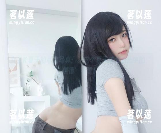 女主K夏天的私房写真：让这个夏天成为我心中的‘燃情’小说！