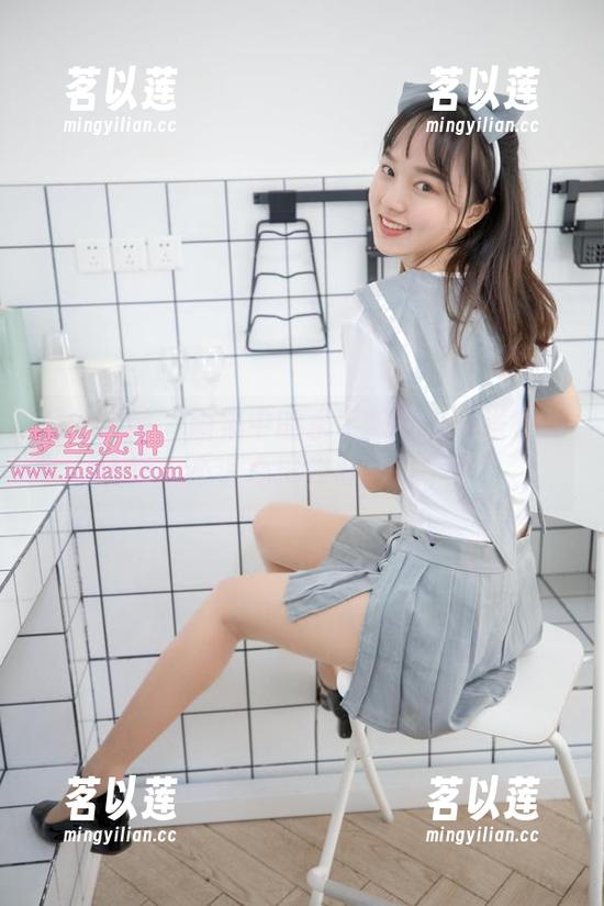 梦丝女神 - 图集中的水手服：晓晓送来的海风，不小心把我心掏了个空！