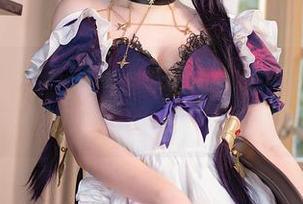 樱梨梨的写真精选，甘雨修女——小心别被她的魅力吸引得失去理智