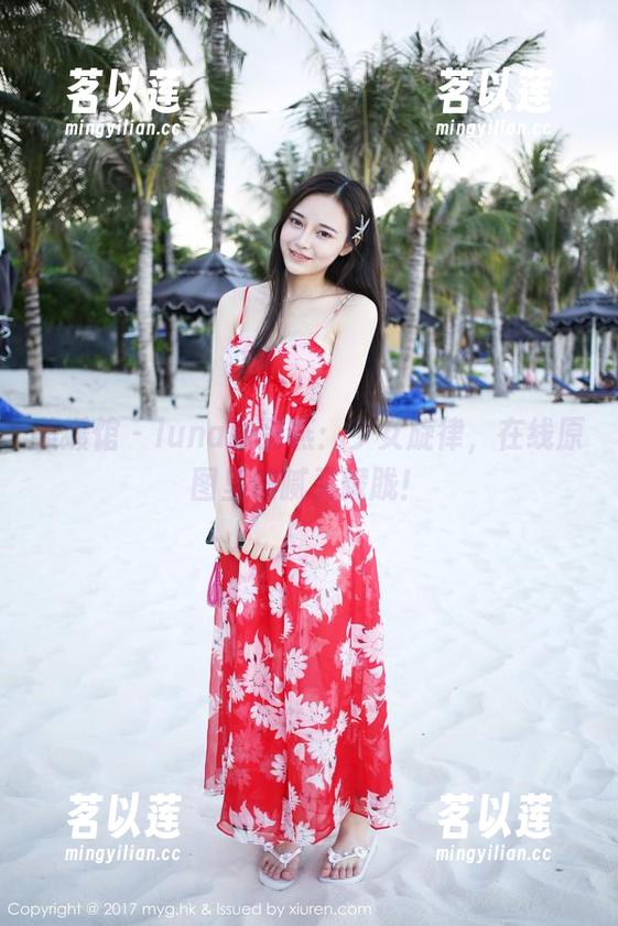 美媛馆 - luna张静燕：少女旋律，在线原图里细腻又朦胧！