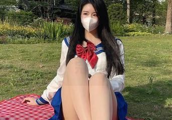 微密圈 – 从未见过如此软妹小九九的蓝色小裙纸精选，完全停不下来了！