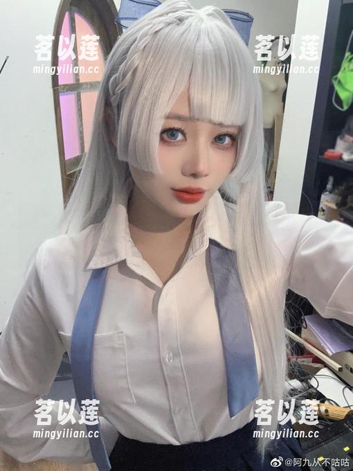 精选写真：和阿九从不咕咕一起探秘八重神子的那些慵懒瞬间