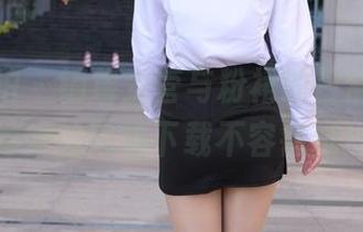 魔镜街拍 – 销售主管与粉裙的日常交错，婷婷的写真下载不容错过！